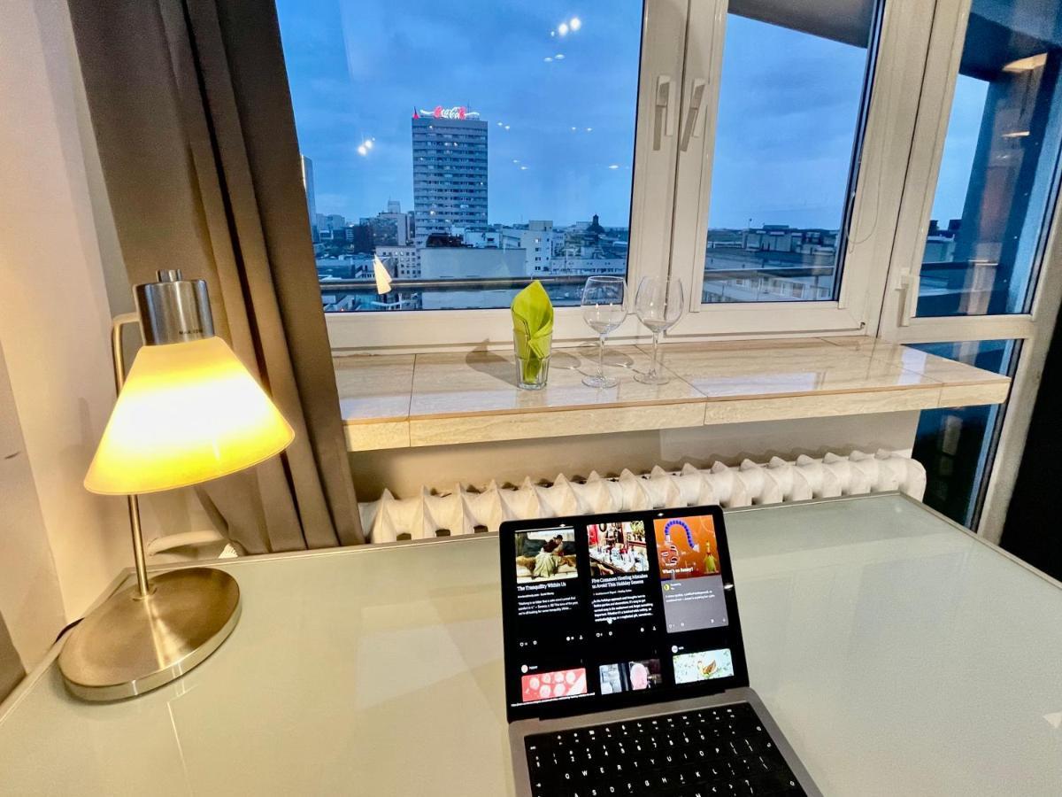 Sawa Apartment 2Xmetro Wifi 500 Mbs 50'Tv Netflix Hbo Appletv+ Varsovia Exterior foto