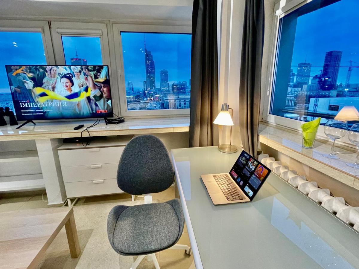Sawa Apartment 2Xmetro Wifi 500 Mbs 50'Tv Netflix Hbo Appletv+ Varsovia Exterior foto